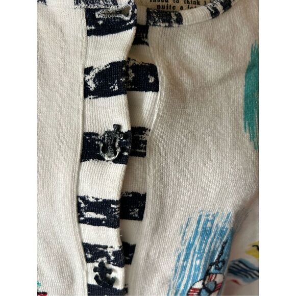 Vintage Sportelle Sailboat Cardigan - Picture 2 of 12